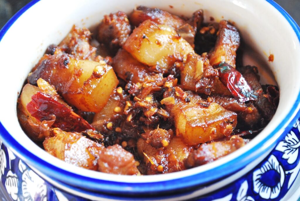Pork with Bamboo Shoot